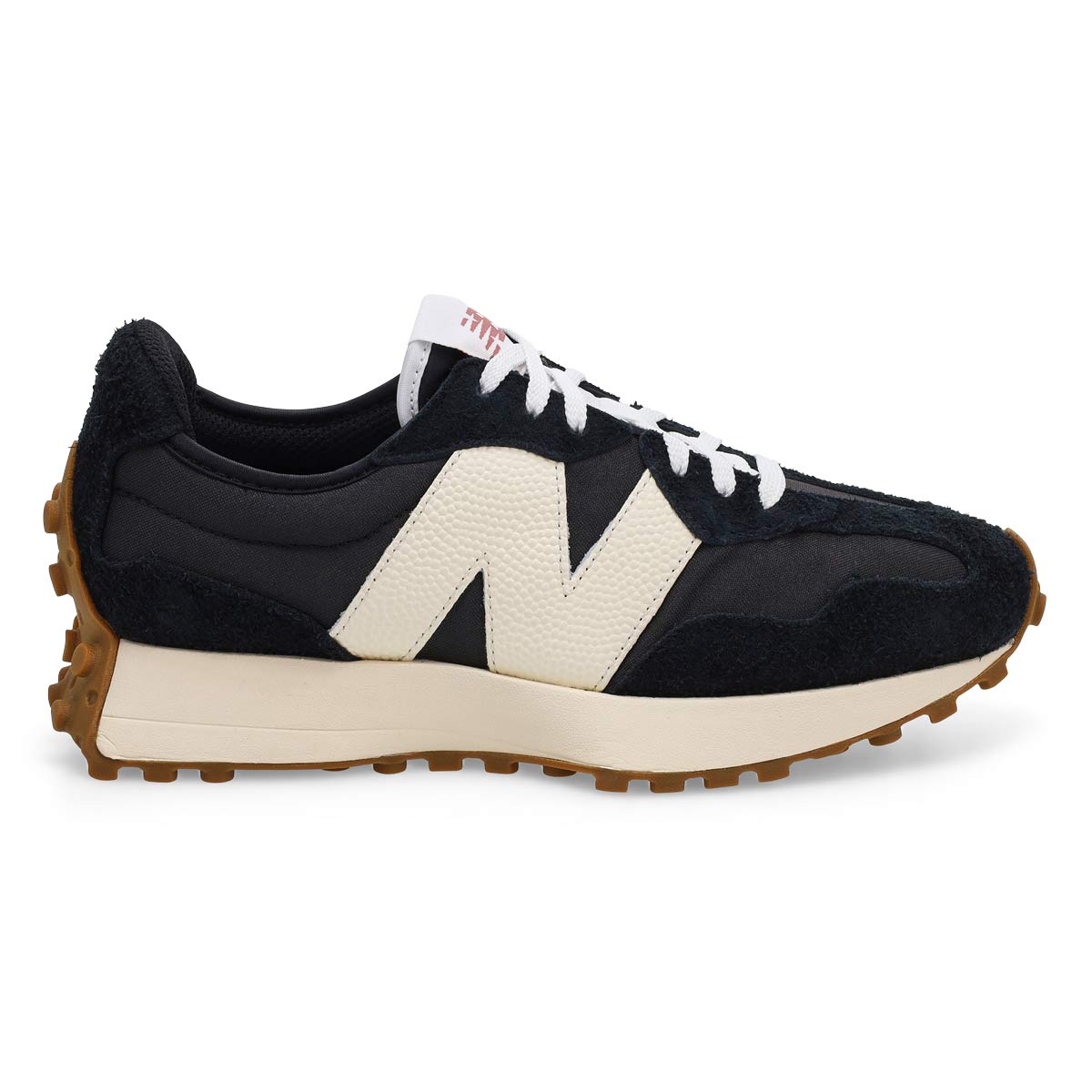 Women's 327 Lace Up Sneaker - Black/White