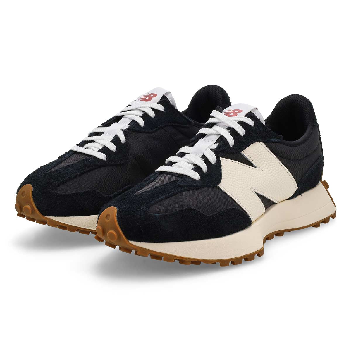 Women's 327 Lace Up Sneaker - Black/White