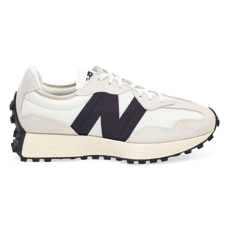 Women's  327 Lace Up Sneaker - Beige/White