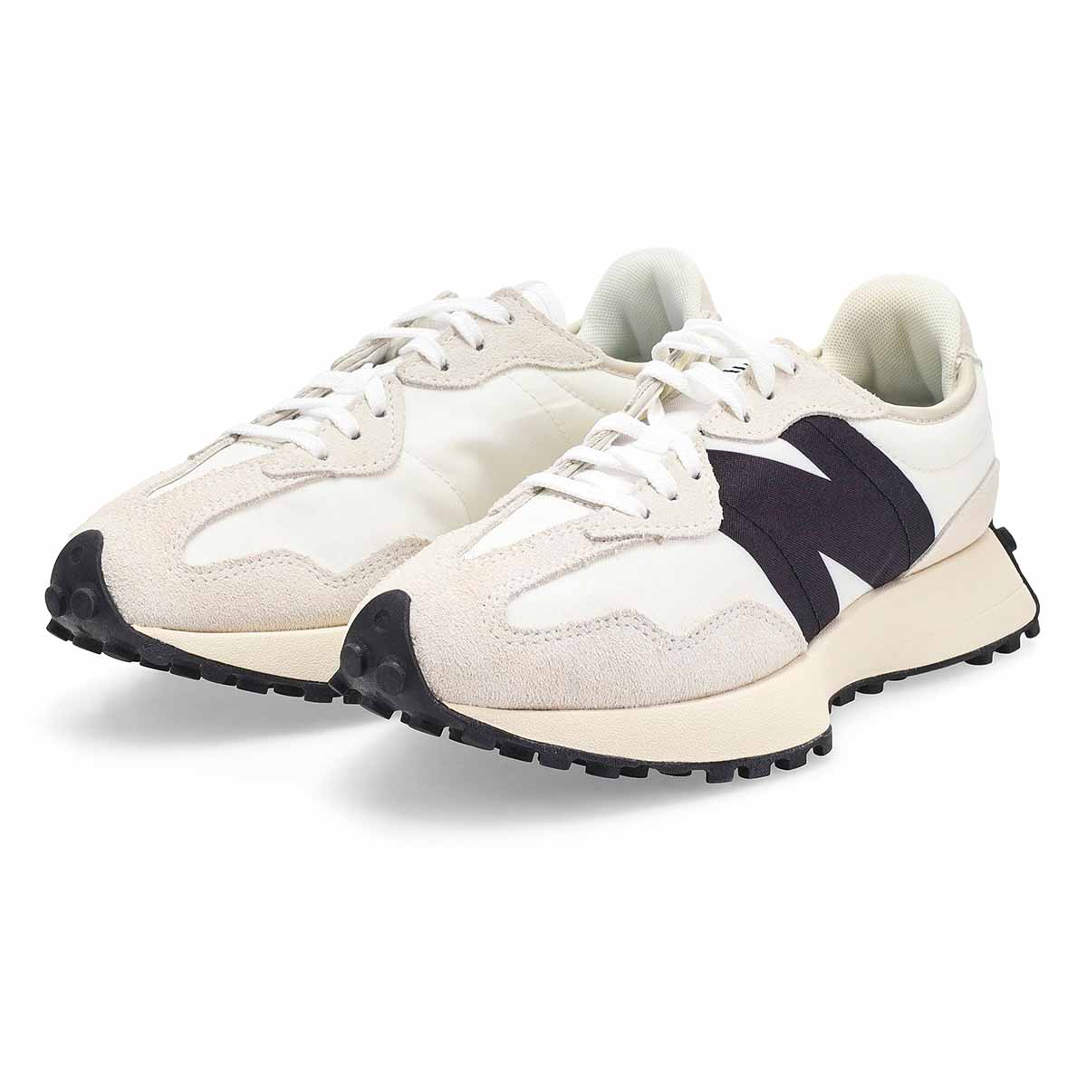 New Balance Women's 327 Lace Up Sneaker - Whi | SoftMoc.com