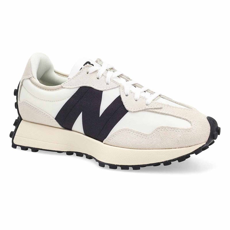 Women's  327 Lace Up Sneaker - Beige/White