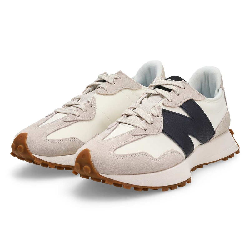 Women's 327 Lace Up Sneaker - Moonbeam/Black