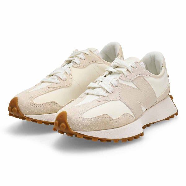Women's  327 Lace Up Sneaker - Beige