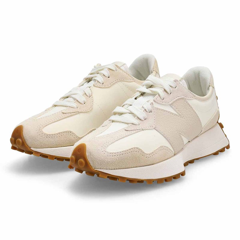 Women's  327 Lace Up Sneaker - Beige