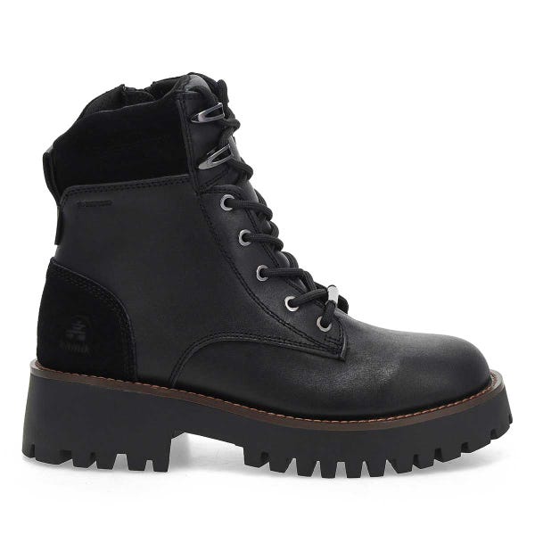Women's  Zephyr Waterproof Winter Combat Boot - Black
