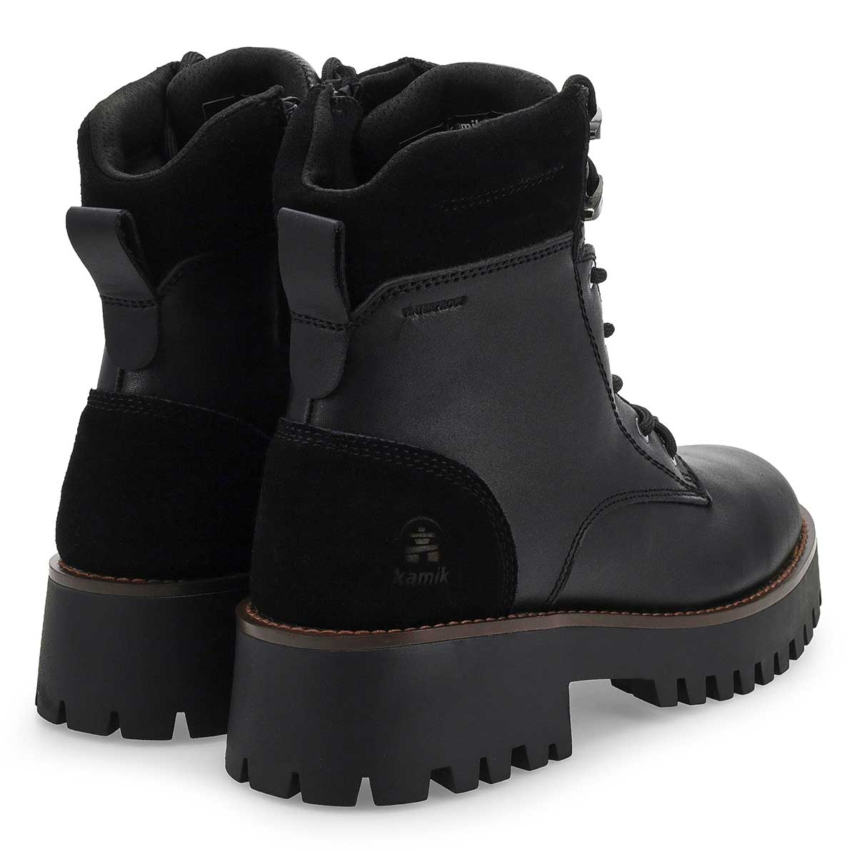 Botte militaire imperméable ZEPHYR, noir, femmes