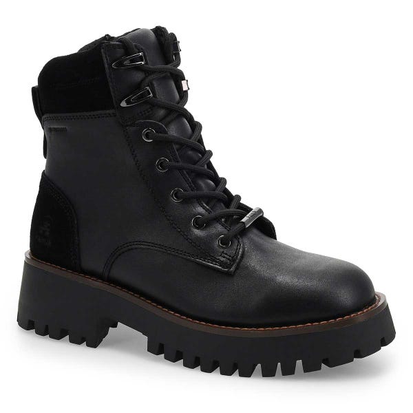 Women's  Zephyr Waterproof Winter Combat Boot - Black