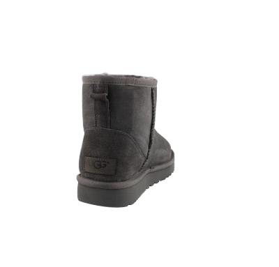 ショートブーツ・ブーティ UGG Grey suede Classic Mini II ankle boots (1016222 GREY) UGG Women's Classic Mini II Boot - Grey | SoftMoc.com