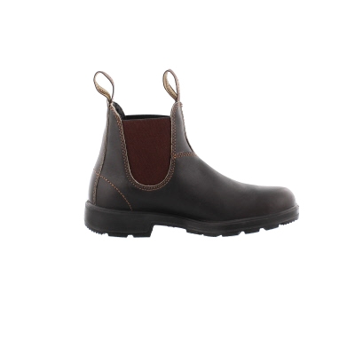 Blundstone Unisex THE ORIGINAL brown pull-on | Softmoc.com