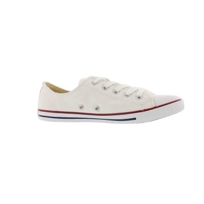 converse dainty white