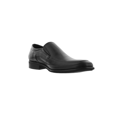 black slip on dress shoes
