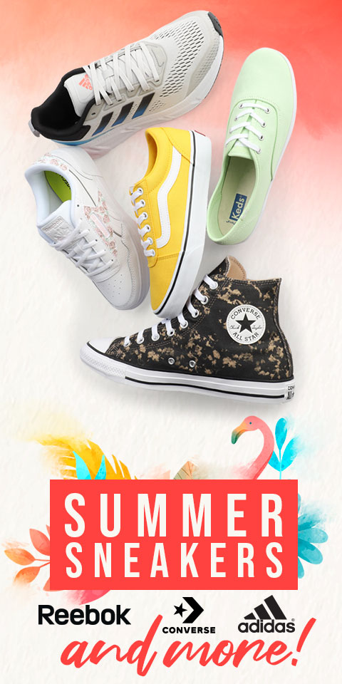 Summer Sneakers! Reebok, Converse, Adidas & More!