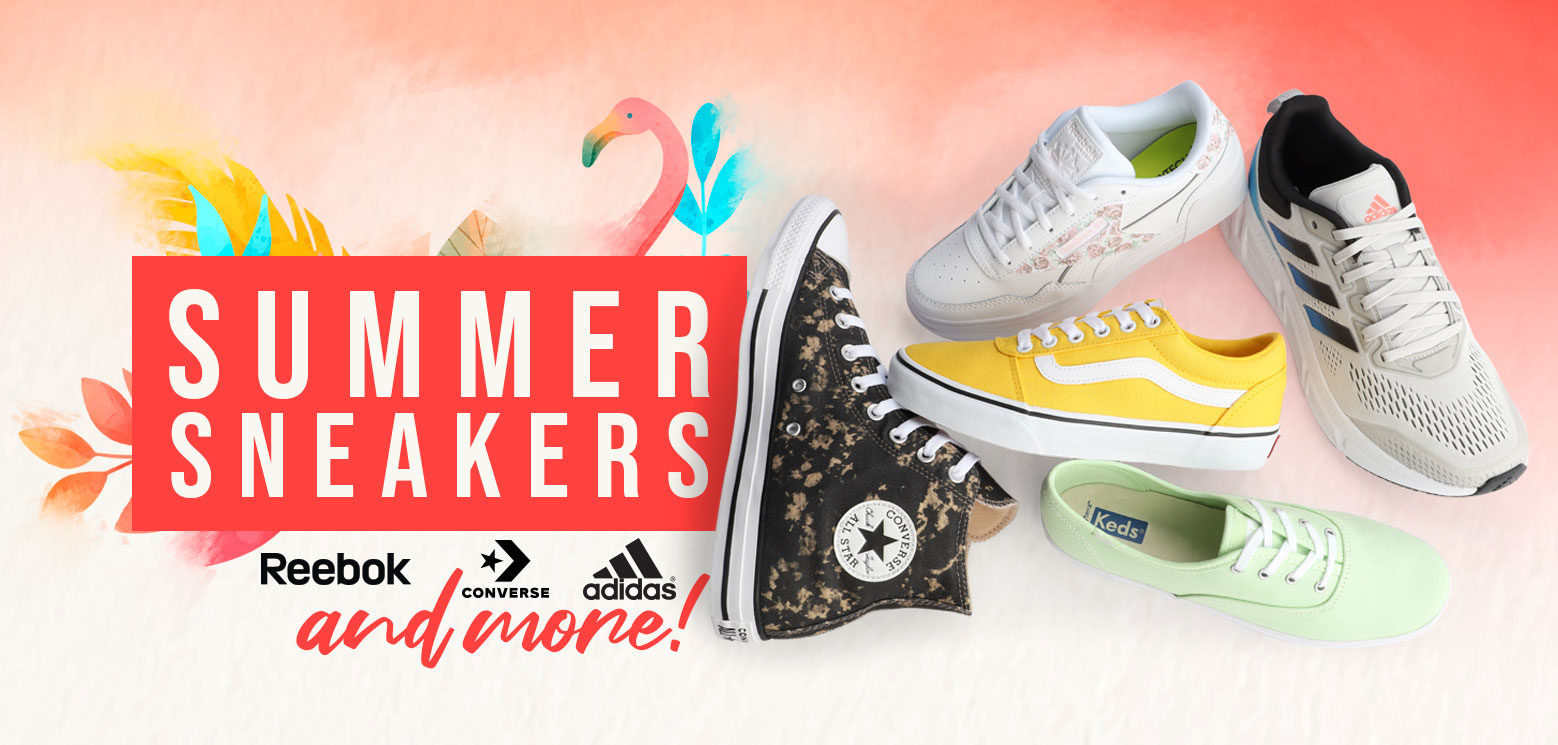 Summer Sneakers! Reebok, Converse, Adidas & More!