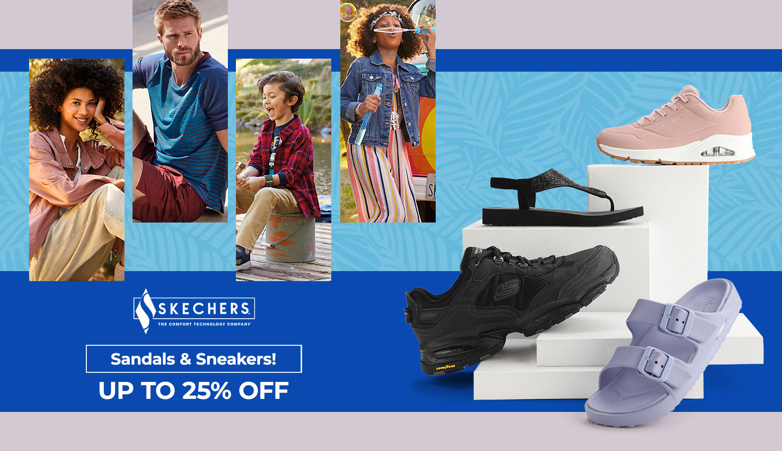 Skechers - Sandals & Sneakers! Up to 25% Off