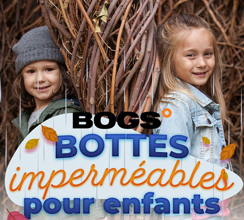 BOGS - Bottes imperméables pour enfants! Magasinez les nouveautés