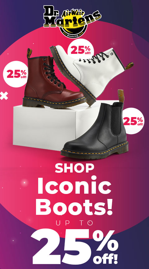 Dr Martens - Up to 25% Off! Shop Iconic Boots & Shoes!